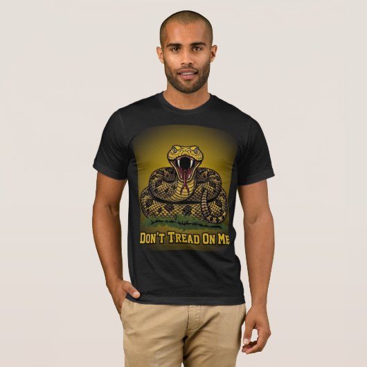 T-shirt "Ne me marche pas dessus" (Devant entier)