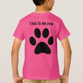 T-SHIRT NE ME PARLE PAS ! (Dos)