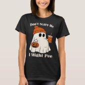 T-shirt Ne m'E pas Je pourrais Pee Funny Halloween Pregnan (Devant)