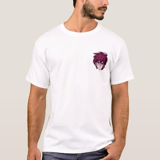T-shirt Ne me regarde pas, ESPÈCE D'IDIOT (Devant)