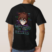 T-shirt Ne me regarde pas, IDIOT (Dos)