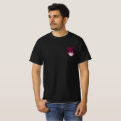 T-shirt Ne me regarde pas, IDIOT (Devant entier)