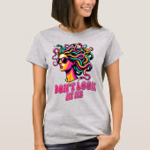 T-shirt Ne me regardez pas Serpent Hair Goddess Pop Art Sh (Devant)