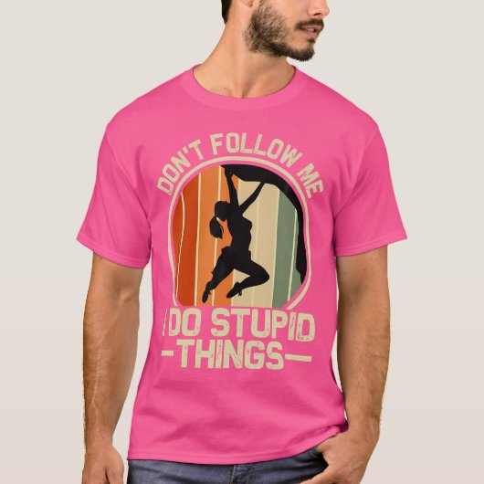 T-shirt Ne Me Suis Pas Je Fais Des Choses Stupides - Escal (Devant)