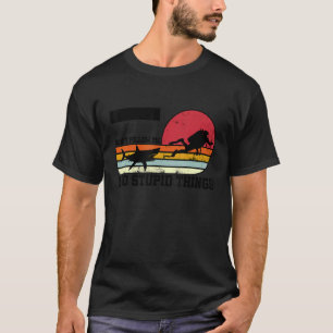 T-shirt Ne me suivez pas Je fais des choses Stupides Plong