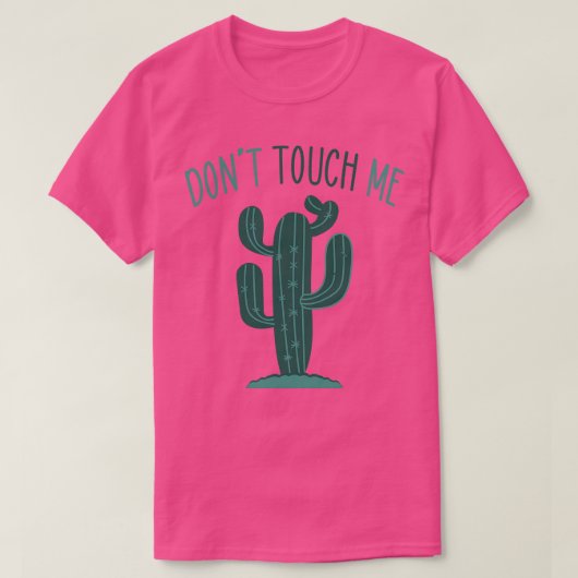 T-shirt Ne me touchez pas (Design devant)