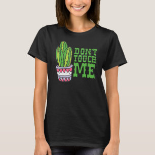 T-shirt Ne me touchez pas Femmes Mens Cactus Joli Jardin P
