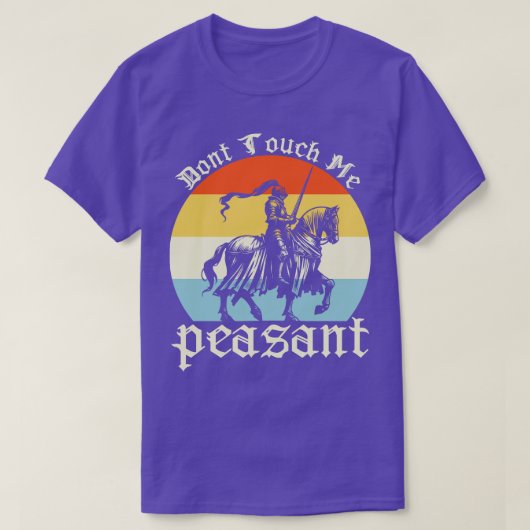 T-shirt Ne me touchez pas paysan (Design devant)