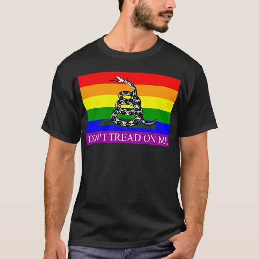 T-shirt Ne me trompe pas sur la fierté LGBT (Devant)