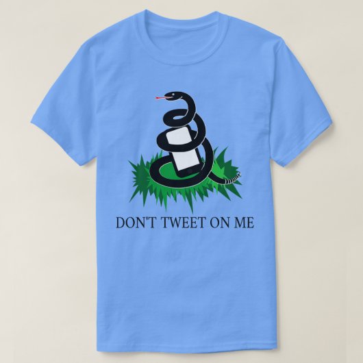 T-shirt Ne me tweete pas (Design devant)