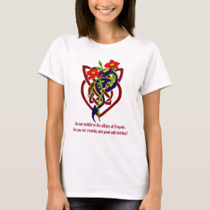 T-shirt Ne mêlez pas dans les affaires des dragons