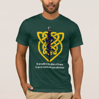T-shirt Ne mêlez pas dans les affaires des dragons