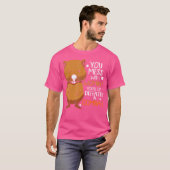 T-shirt Ne Mess Pas Avec Le Wombat (Devant entier)