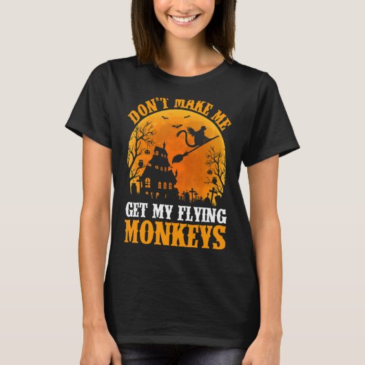 T-shirt Ne m'oblige pas à payer mes frais d'Halloween pour (Devant)