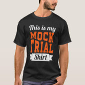 T-shirt Ne m'oblige pas à utiliser ma Fausse version d'éva (Devant)