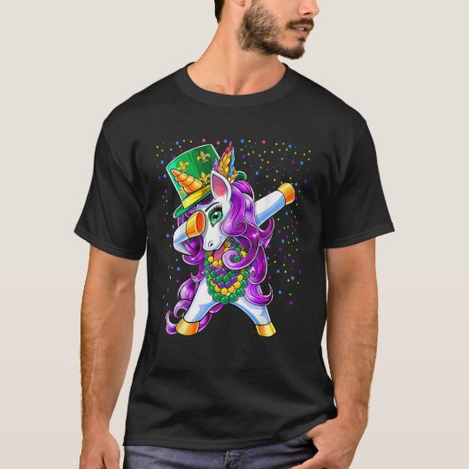 T-shirt Ne m'obligez pas à aller tout sur Voodoo Mardi Gra (Devant)