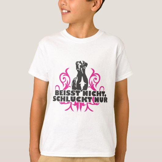 T-shirt ne mord pas, avale seulement (Devant)