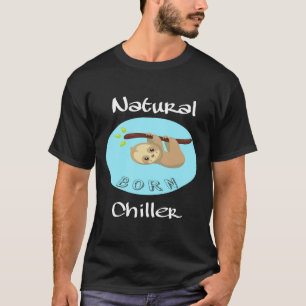 T-shirt Né Naturel Chiller Lazy mignonne Sac Ours