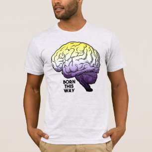 T-shirt Né non binaire de cette façon