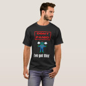 T-shirt Ne panique pas robot, j'ai ça ! (Devant entier)