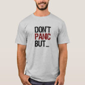 T-shirt Ne paniquez pas (Devant)