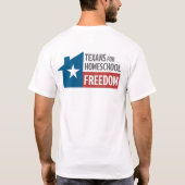 T-shirt Ne parcourez pas sur ma maison - Chemise (Dos)