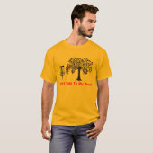 T-shirt Ne parlez pas à mon disque (Devant entier)