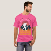 T-shirt Ne Partez Pas De Trace Bigfoot Ufo Camping Randonn (Devant entier)