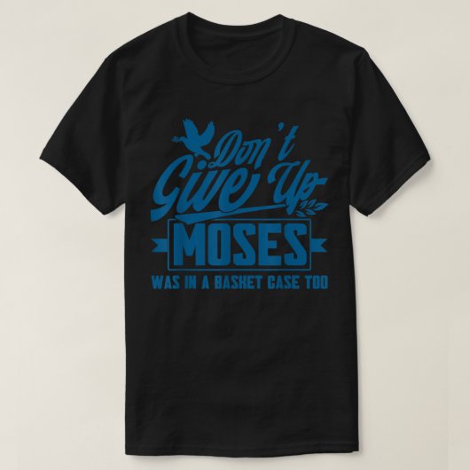 T-shirt Ne pas abandonner la foi chrétienne (Design devant)