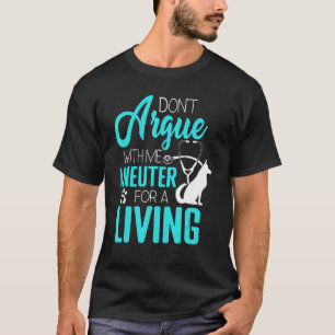 T-shirt Ne Pas Arguer Je Neutre Pour Un Vet Stethoscope Vi