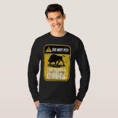 T-shirt Ne Pas Atteindre Les Vaches Fluffantes Bison Buffa (Devant entier)