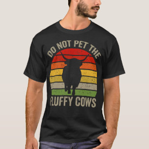 T-shirt Ne Pas Attirer Les Vaches Fluffy South Dakota Cow
