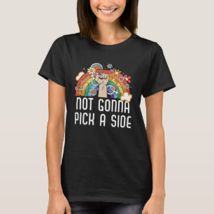 T-shirt Ne pas choisir un côté Bisexuel Fierté Bisexualité