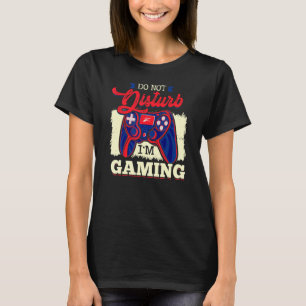 T-shirt Ne pas déranger Je suis contrôleur de jeu