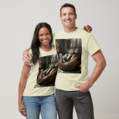 T-shirt Ne pas déranger, je vibre (Unisexe)