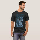 T-shirt Ne pas déranger l'amant de pêcheur (Devant entier)