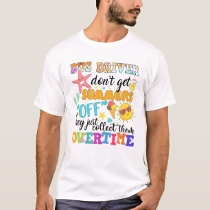 T-shirt Ne pas enlever les étés de couleurs mignonnes Tie 
