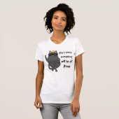 T-shirt ne pas être stressé (Devant entier)