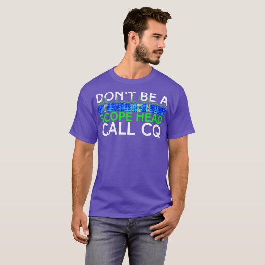 T-shirt Ne pas être un champ d'application Head Call CQ Fu (Devant entier)