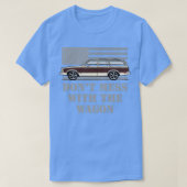 T-shirt Ne pas gâcher le sable et brun (Design devant)