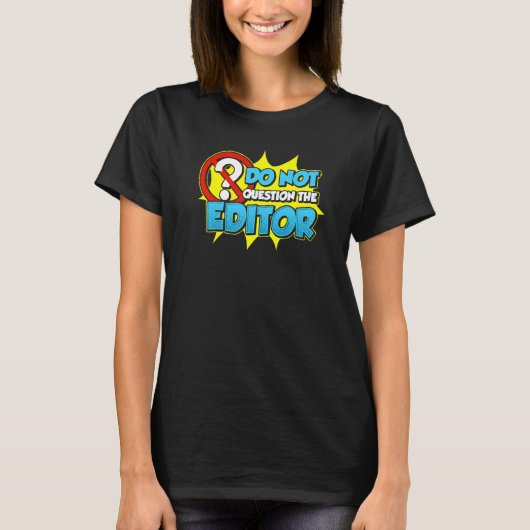 T-shirt Ne Pas Interroger La Prime De L'Éditeur (Devant)
