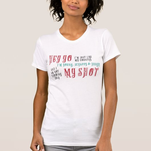 T-shirt Ne pas jeter mon tir (Devant)