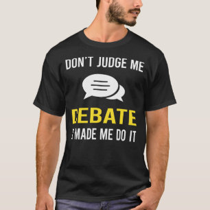 T-shirt Ne pas juger le débat