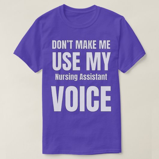 T-shirt Ne pas me faire utiliser ma voix (Design devant)