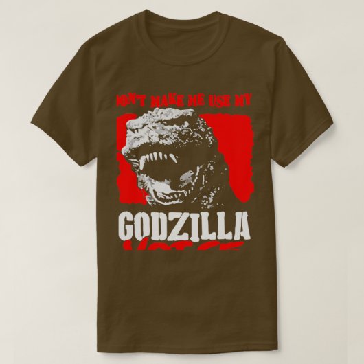 T-shirt Ne pas me faire utiliser Myodzilla Voice (Design devant)