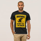 T-SHIRT NE PAS NOURRIR (Devant entier)