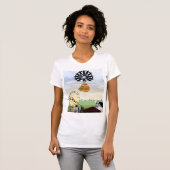 T-shirt Ne pas obéir au temps (Devant entier)