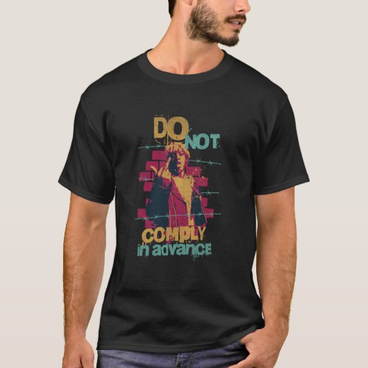 T-SHIRT NE PAS POSTULER À L'AVANCE (Devant)