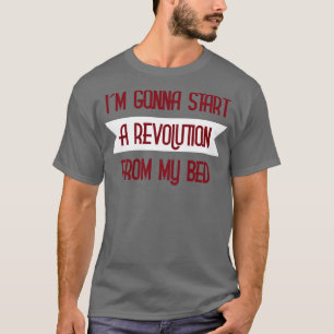 T-shirt Ne pas regarder en arrière dans Anger burgundy1