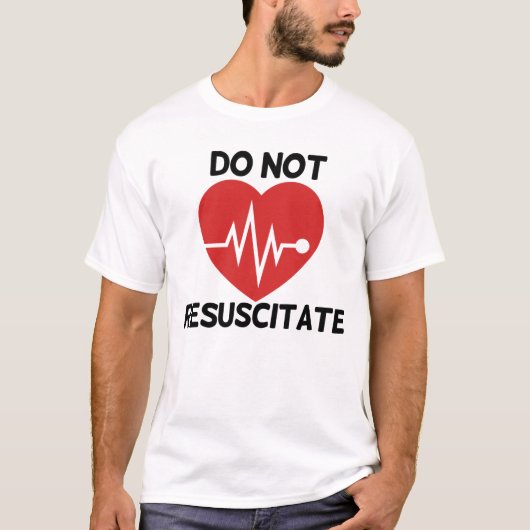 T-shirt Ne pas ressusciter (Devant)